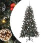 vidaXL Τεχνητό Χριστουγεννιάτικο Δέντρο με 300 LED Πράσινο 180 cm