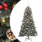 vidaXL Τεχνητό Χριστουγεννιάτικο Δέντρο με 300 LED Πράσινο 180 cm