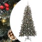 vidaXL Τεχνητό Χριστουγεννιάτικο Δέντρο με 300 LED Πράσινο 240 cm