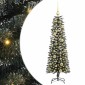 vidaXL Τεχνητό Χριστουγεννιάτικο Δέντρο με 150 LED Πράσινο 120 cm