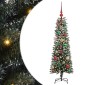 vidaXL Τεχνητό Χριστουγεννιάτικο Δέντρο με 150 LED Πράσινο 120 cm