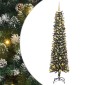vidaXL Τεχνητό Χριστουγεννιάτικο Δέντρο με 300 LED Πράσινο 210 cm