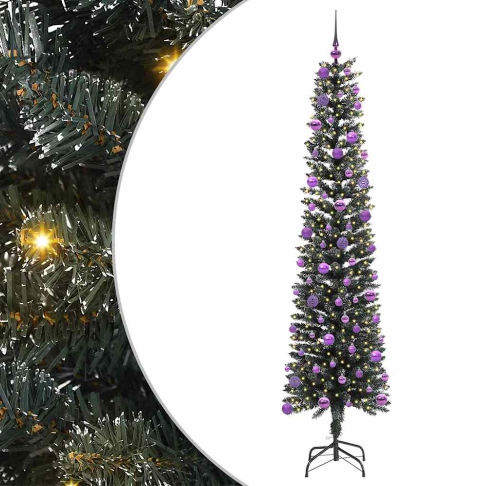 vidaXL Τεχνητό Χριστουγεννιάτικο Δέντρο με 300 LED Πράσινο 240 cm