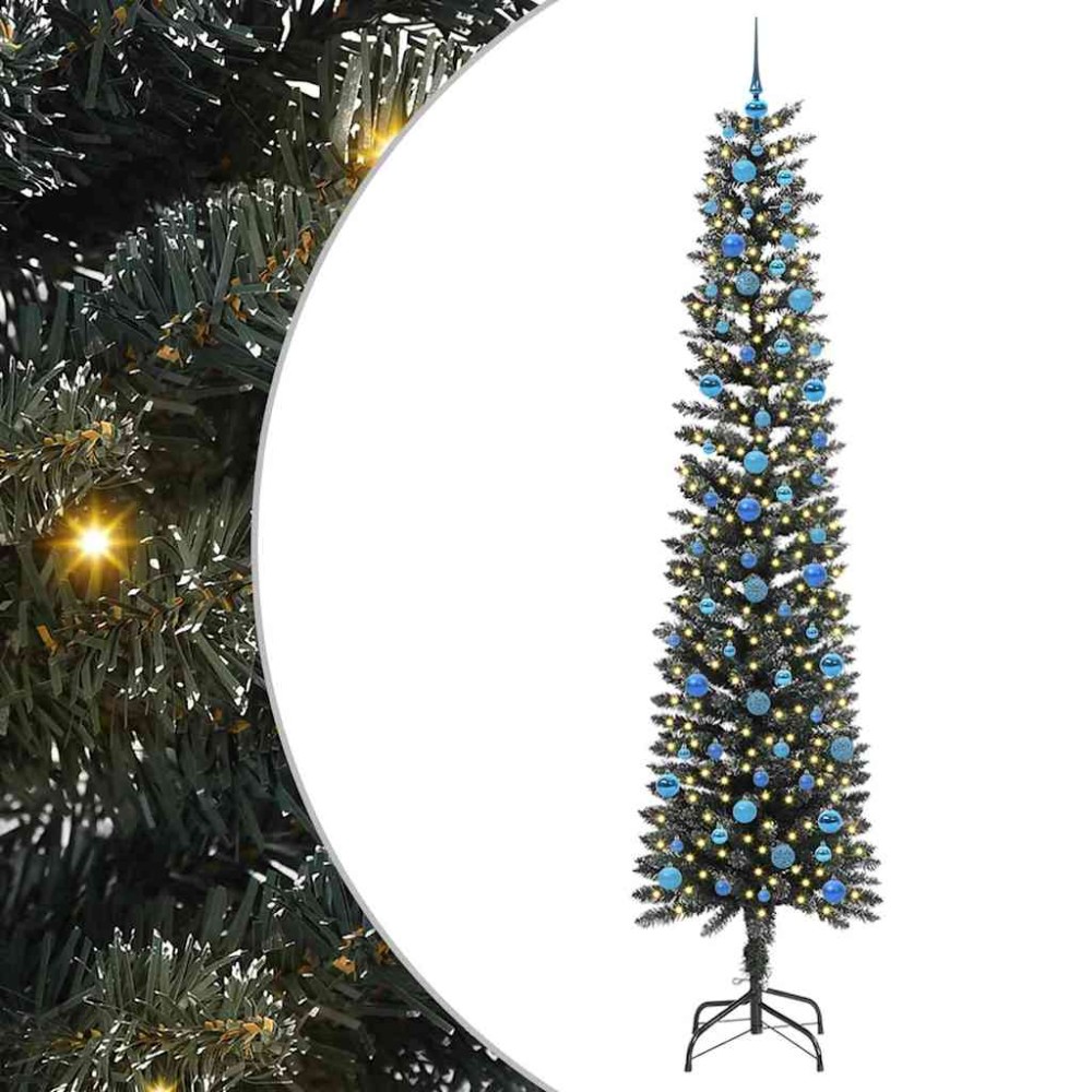 vidaXL Τεχνητό Χριστουγεννιάτικο Δέντρο με 300 LED Πράσινο 240 cm