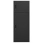 vidaXL Ντουλάπα για Σέλα Ανθρακί 53 x 53 x 140 εκ. Ατσάλινη