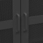 vidaXL Αρχειοθήκη Βιομηχανικού Στιλ Μαύρη 70 x 40 x 115 εκ. Ατσάλινη