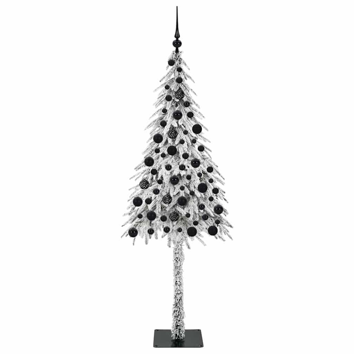 vidaXL Χριστουγεννιάτικο Δέντρο με 300 LED Λευκό 180 cm ΠΕ και Ατσάλι