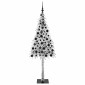 vidaXL Χριστουγεννιάτικο Δέντρο με 300 LED Λευκό 180 cm ΠΕ και Ατσάλι