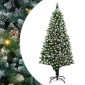 vidaXL Τεχνητό Χριστουγεννιάτικο Δέντρο με 300 LED Πράσινο 180 cm