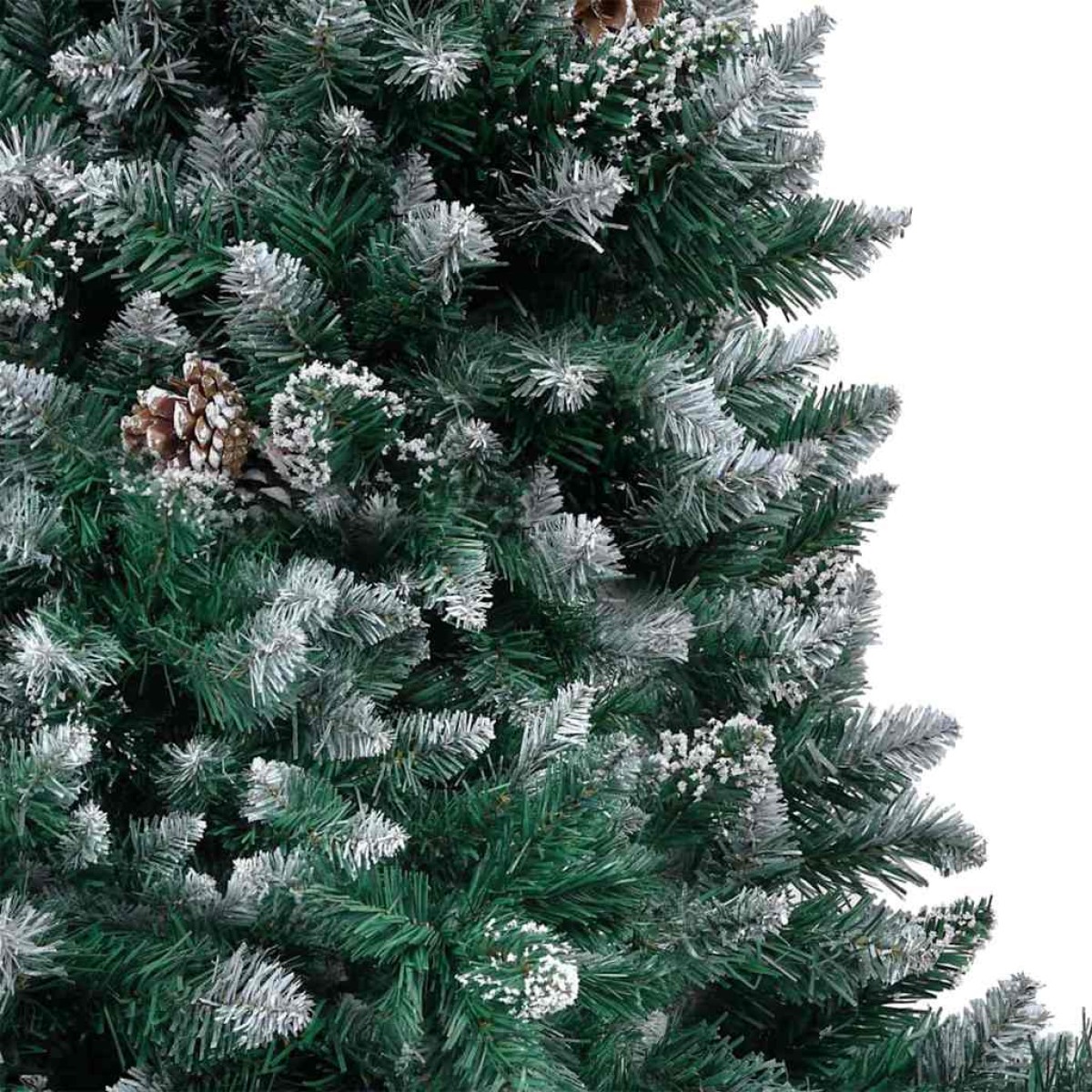 vidaXL Τεχνητό Χριστουγεννιάτικο Δέντρο με 300 LED Πράσινο 180 cm