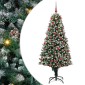 vidaXL Τεχνητό Χριστουγεννιάτικο Δέντρο με 300 LED Πράσινο 180 cm