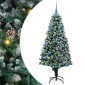vidaXL Τεχνητό Χριστουγεννιάτικο Δέντρο με 300 LED Πράσινο 180 cm