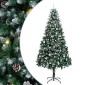 vidaXL Τεχνητό Χριστουγεννιάτικο Δέντρο με 300 LED Πράσινο 240 cm