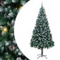 vidaXL Τεχνητό Χριστουγεννιάτικο Δέντρο με 300 LED Πράσινο 240 cm