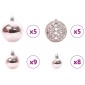 vidaXL Χριστουγεννιάτικο Δέντρο με 150 LED με βάση Πράσινο 65 cm PE