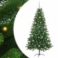 vidaXL Χριστουγεννιάτικο Δέντρο με 150 LED με βάση Πράσινο 150 cm PE