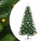 vidaXL Χριστουγεννιάτικο Δέντρο με 150 LED με βάση Πράσινο 150 cm PE