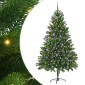 vidaXL Χριστουγεννιάτικο Δέντρο με 300 LED με βάση Πράσινο 180 cm PE