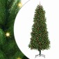vidaXL Χριστουγεννιάτικο Δέντρο με 300 LED με βάση Πράσινο 240 cm PE