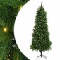 vidaXL Χριστουγεννιάτικο Δέντρο με 300 LED με βάση Πράσινο 240 cm PE