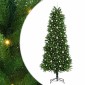 vidaXL Χριστουγεννιάτικο Δέντρο με 300 LED με βάση Πράσινο 240 cm PE
