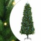 vidaXL Χριστουγεννιάτικο Δέντρο με 300 LED με βάση Πράσινο 240 cm PE