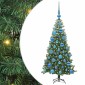 vidaXL Χριστουγεννιάτικο Δέντρο Πράσινο 120 cm PVC