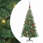 vidaXL Χριστουγεννιάτικο Δέντρο Πράσινο 120 cm PVC