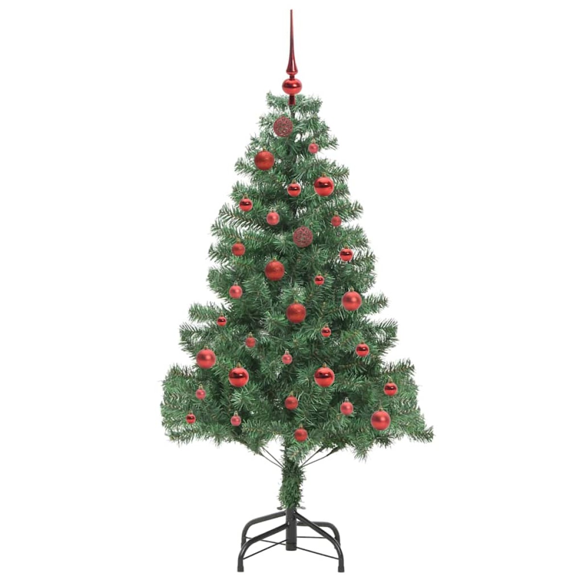vidaXL Χριστουγεννιάτικο Δέντρο Πράσινο 150 cm PVC