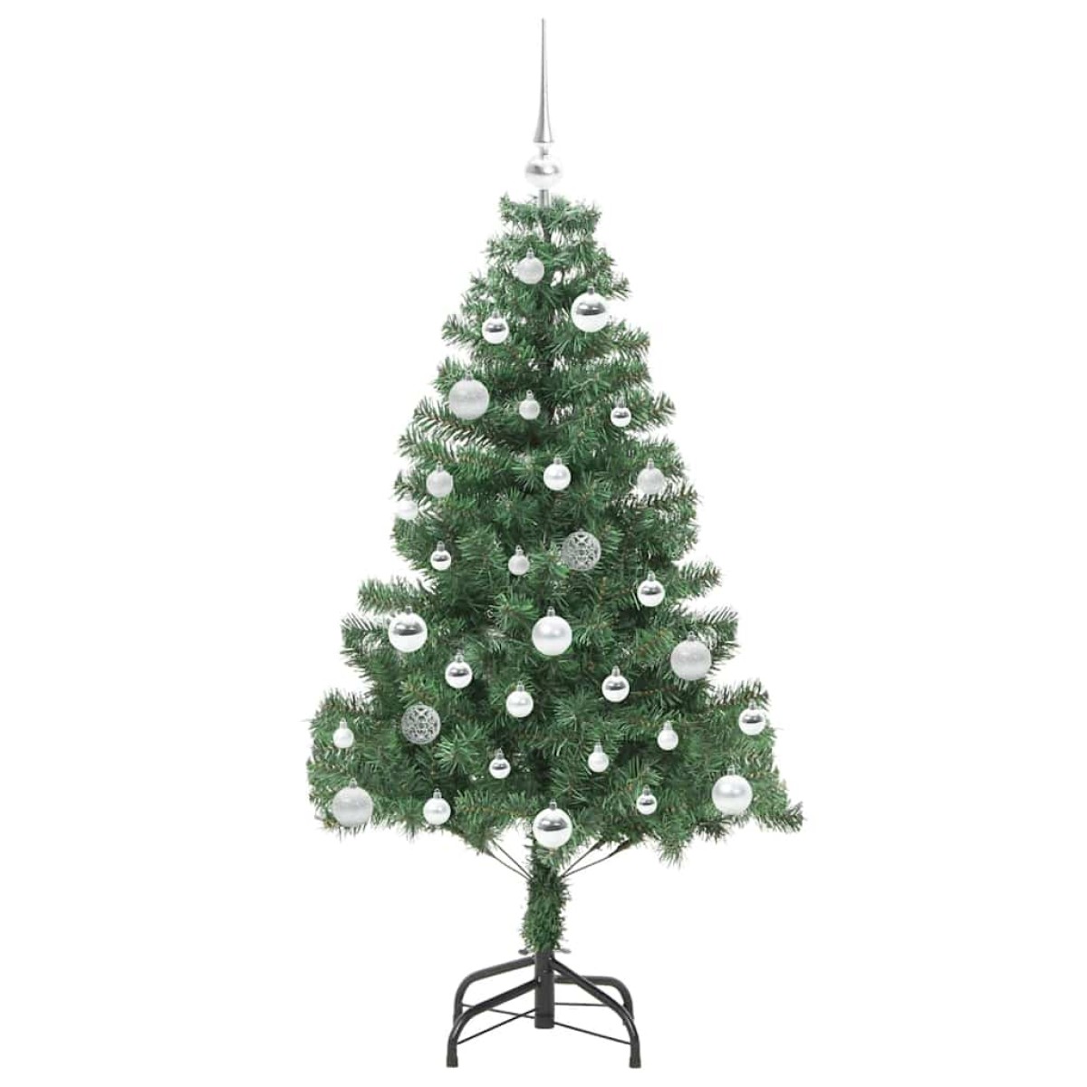 vidaXL Χριστουγεννιάτικο Δέντρο Πράσινο 150 cm PVC