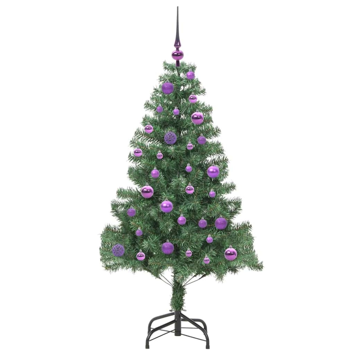 vidaXL Χριστουγεννιάτικο Δέντρο Πράσινο 150 cm PVC