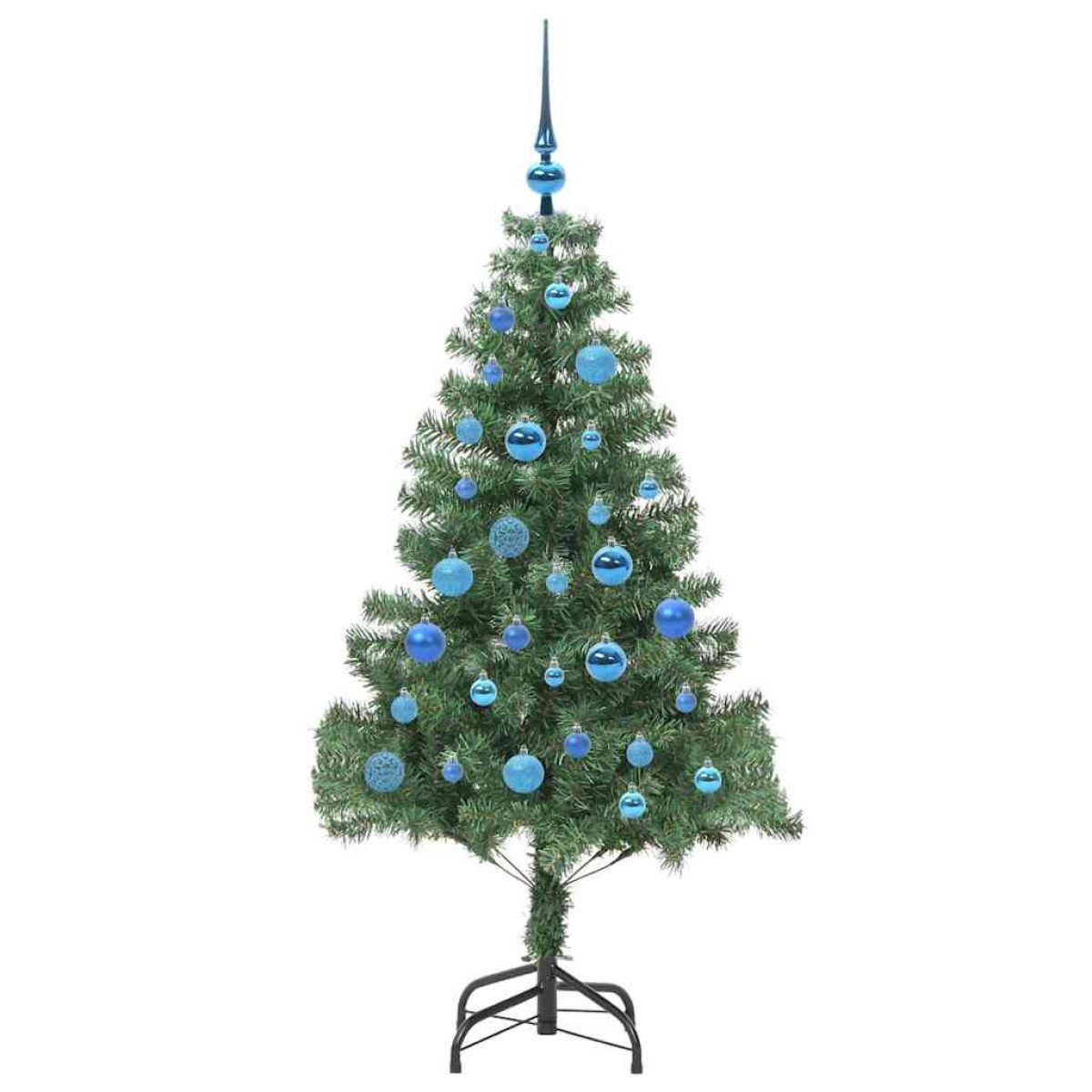 vidaXL Χριστουγεννιάτικο Δέντρο Πράσινο 150 cm PVC