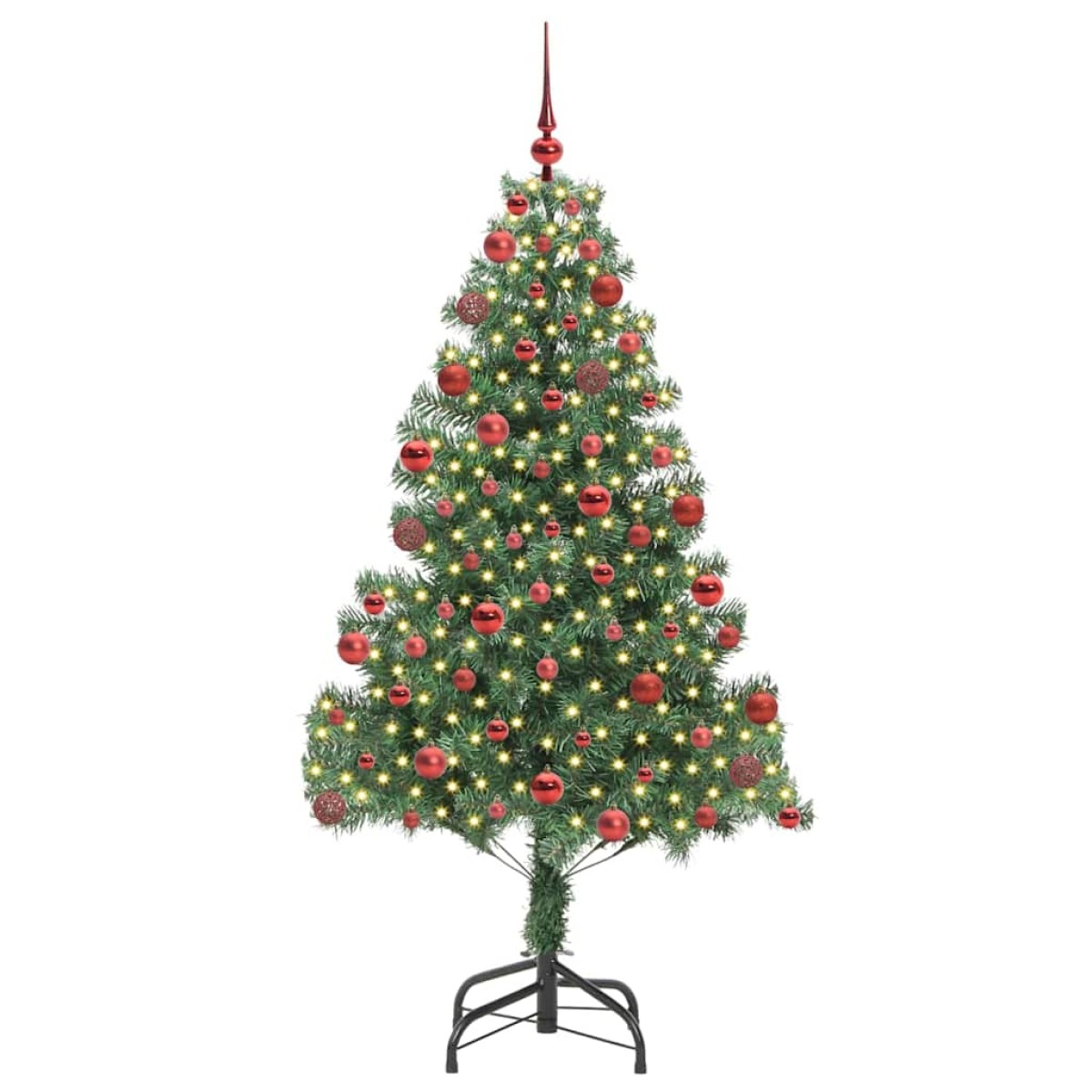 vidaXL Χριστουγεννιάτικο Δέντρο Πράσινο 180 cm PVC