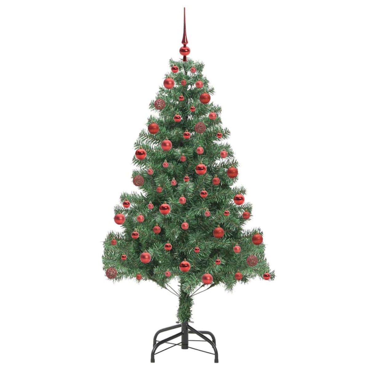 vidaXL Χριστουγεννιάτικο Δέντρο Πράσινο 180 cm PVC