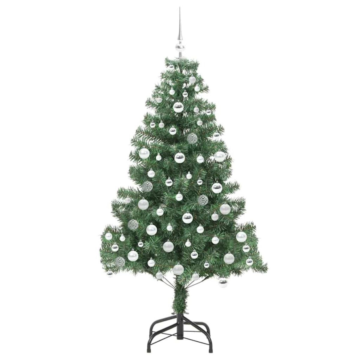 vidaXL Χριστουγεννιάτικο Δέντρο Πράσινο 180 cm PVC