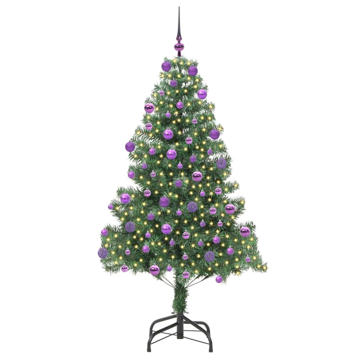 vidaXL Χριστουγεννιάτικο Δέντρο Πράσινο 180 cm PVC