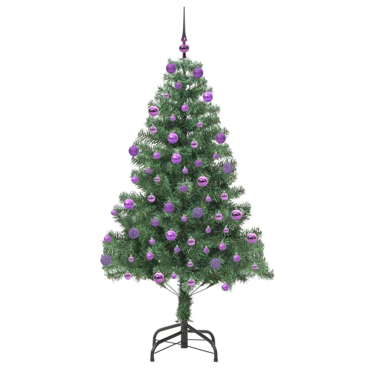 vidaXL Χριστουγεννιάτικο Δέντρο Πράσινο 180 cm PVC