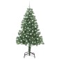 vidaXL Χριστουγεννιάτικο Δέντρο Πράσινο 210 cm PVC