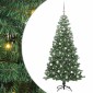vidaXL Χριστουγεννιάτικο Δέντρο Πράσινο 240 cm PVC