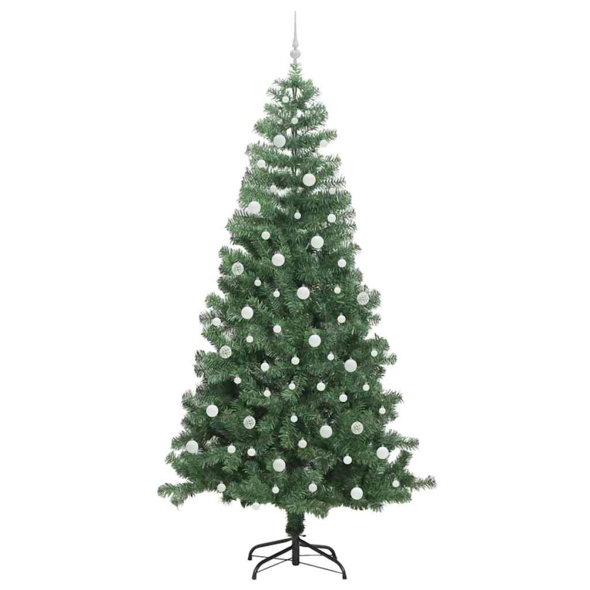 vidaXL Χριστουγεννιάτικο Δέντρο Πράσινο 240 cm PVC