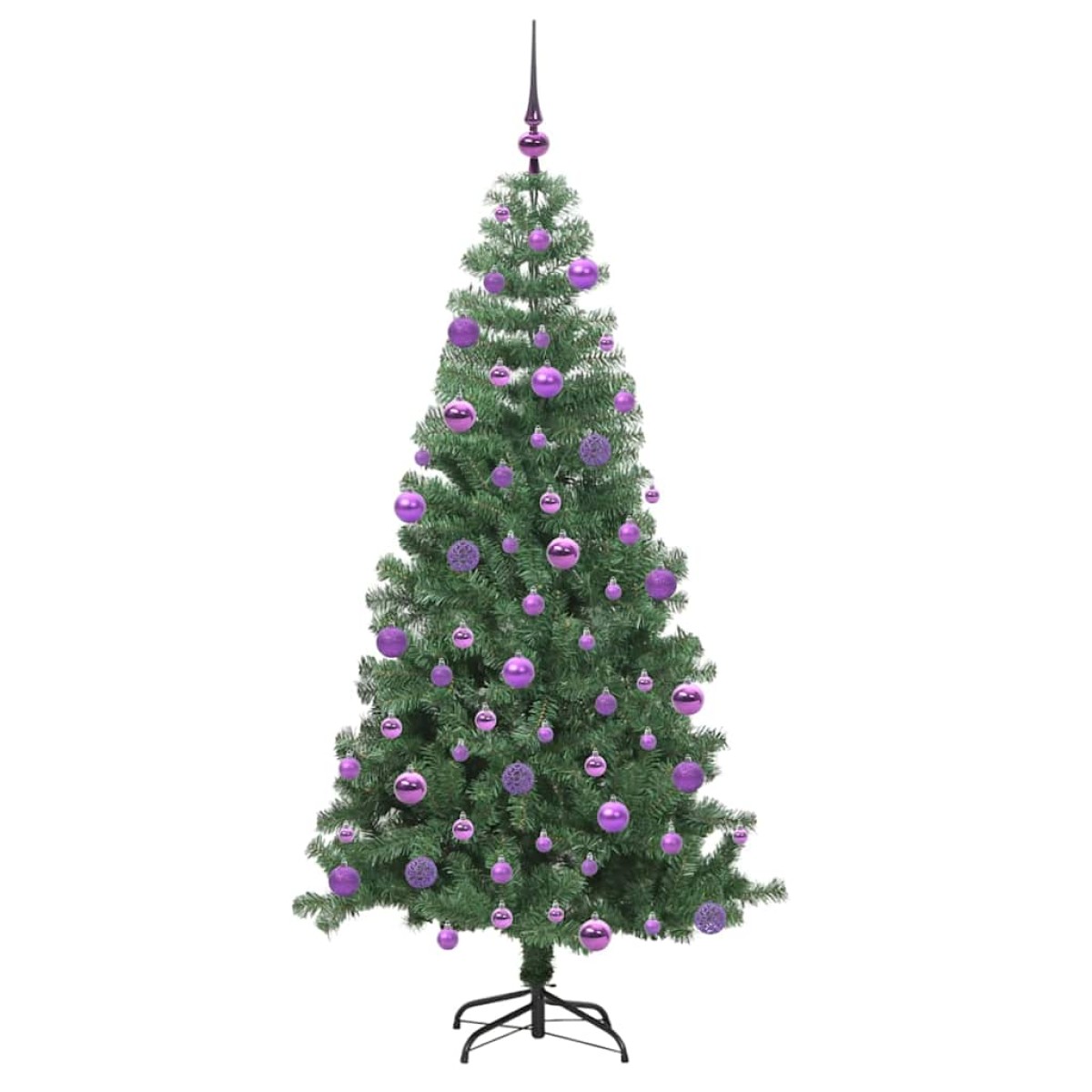 vidaXL Χριστουγεννιάτικο Δέντρο Πράσινο 240 cm PVC