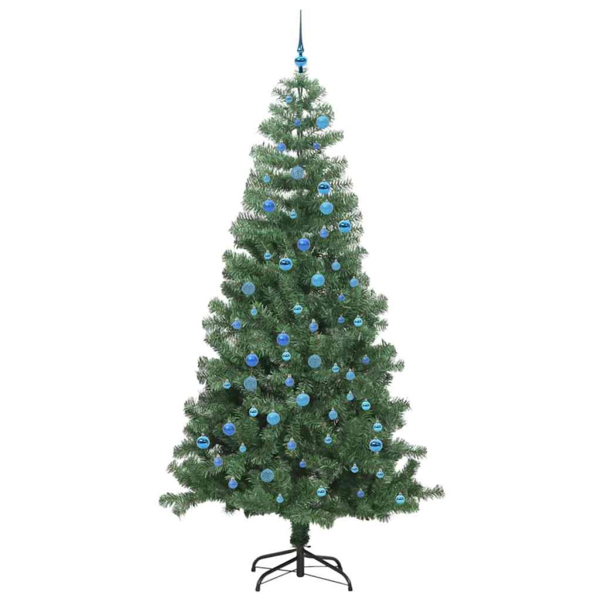 vidaXL Χριστουγεννιάτικο Δέντρο Πράσινο 240 cm PVC