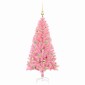 vidaXL Χριστουγεννιάτικο Δέντρο Ροζ 120 cm PVC