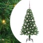 vidaXL Τεχνητό Χριστουγεννιάτικο Δέντρο με 150 LED Πράσινο 120 cm