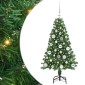 vidaXL Τεχνητό Χριστουγεννιάτικο Δέντρο με 150 LED Πράσινο 120 cm