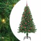 vidaXL Τεχνητό Χριστουγεννιάτικο Δέντρο με 150 LED Πράσινο 150 cm