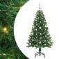 vidaXL Τεχνητό Χριστουγεννιάτικο Δέντρο με 150 LED Πράσινο 150 cm