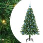 vidaXL Τεχνητό Χριστουγεννιάτικο Δέντρο με 150 LED Πράσινο 150 cm