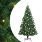 vidaXL Τεχνητό Χριστουγεννιάτικο Δέντρο με 300 LED Πράσινο 210 cm