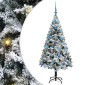 vidaXL Τεχνητό Χριστουγεννιάτικο Δέντρο με 150 LED Λευκό 150 cm